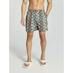 Puma Dark Slate Cotton Regular Fit Printed Boxers-picture-15