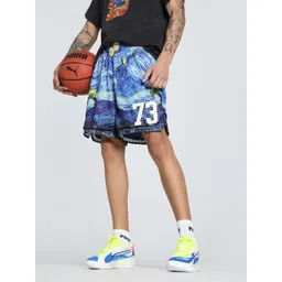 Puma Dylan Exhibit 7" AOP Unisex Basketball Shorts-picture-27