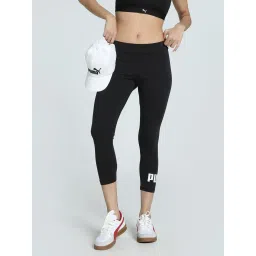 Puma ESS No. 1 Logo 3/4 Womens Black Tights-picture-12