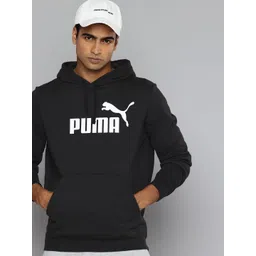 Puma Essentials No. 1 Logo Printed Relaxed Pullover Hooded Sweatshirt-picture-22