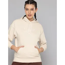 Puma Essentials Script Brand Logo Embroidered Comfort Fit Hooded Sweatshirt-picture-36