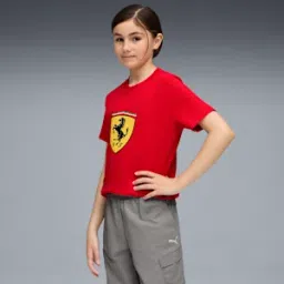 puma Ferrari Sportswear Kid's Cotton Motorsport T-shirt-picture-12