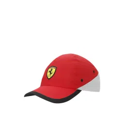 Puma Ferrari SPTWR Race Red & White Color Block Baseball Cap-picture-15