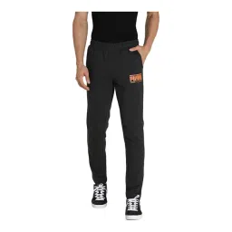 Puma Graphic Grey Cotton Trackpants-picture-24