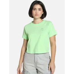 Puma Green Cotton Regular Fit Sports T-Shirt-picture-25