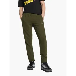 Puma Green Cotton Slim Fit Ottoman Slim Fit Pants-picture-31
