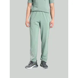Puma Green Cotton Slim Fit Printed Sports Trackpants-picture-35