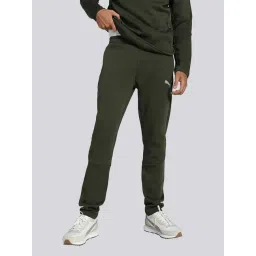 Puma Green Cotton Slim Fit Sports Trackpants-picture-41