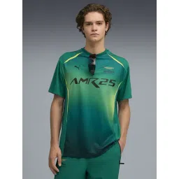 Puma Green F1 Lifestyle Printed Relaxed Fit Jersey-image-16