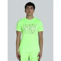 Puma Green Glare Regular Fit Sports T-Shirt-picture-20