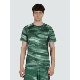 Puma Green Moon Regular Fit Printed Sports T-Shirt-picture-30