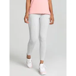 Puma Grey Cotton Mid rise Tights-picture-38