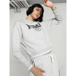Puma Grey Cotton Printed Sports Sweatshirt-picture-43