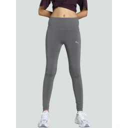 Puma Grey Mid Rise Sports Tights-picture-30