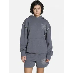 Puma Grey Print Relaxed Fit Hoodie-picture-48