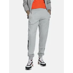 Puma Grey Regular Fit Printed Embossed Taping Pants-picture-40