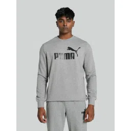 Puma Grey Regular Fit Printed Sweatshirt-picture-27