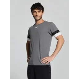 Puma Grey Regular Fit teamRISE Jersey-picture-35