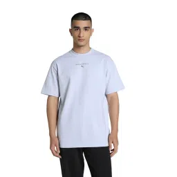 Puma House Of Graphics Blue Cotton Relaxed Fit Graphic T-Shirt-picture-29