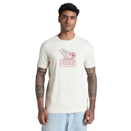 Puma House Of Graphics White Regular Fit Print T-Shirt-picture-32