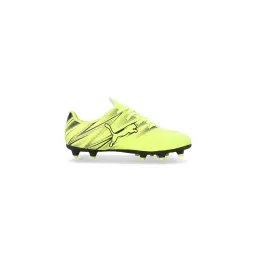 Puma Kids ATTACANTO FG/AG Electric Green & Black Football Shoes image 2