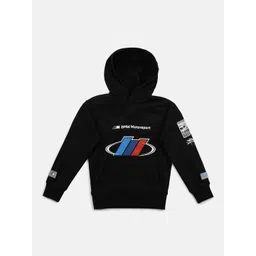 Puma Kids Black BMW M Motorsport Hooded Sweatshirt-picture-48