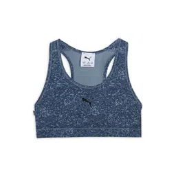 Puma Kids-Girls Abstract Printed Train All Day Essentials Sports Bra-picture-30