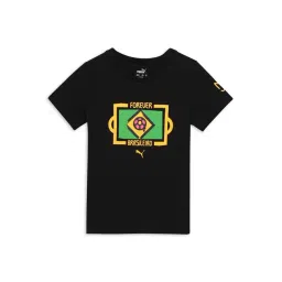 Puma Kids Neymar Jr Black Cotton Printed T-Shirt-picture-43