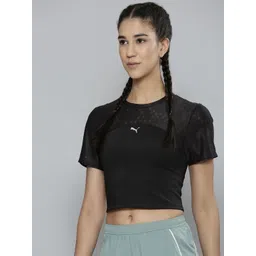 Puma Lace Slim Fit Drycell Training Crop Top-picture-29