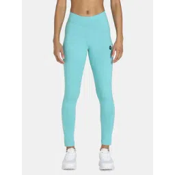 Puma Light Blue Slim Fit Tights-picture-18