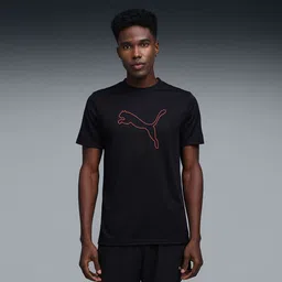 puma M Train All Day ESSENTIAL Men Printed Round Neck Polyester Black T-Shirt-picture-14