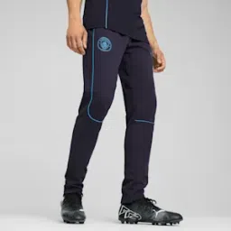 puma Manchester City Men's Slim Fit Football Casuals Pants-picture-10
