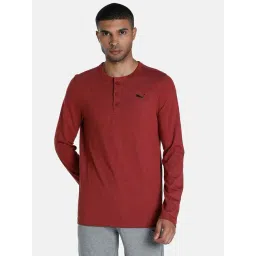 Puma Maroon Cotton Regular Fit SweatShirt-picture-29