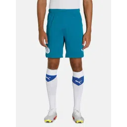 Puma MCFC Replica Blue Regular Fit Printed Shorts-picture-12