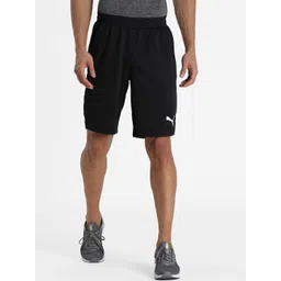 Puma Men Black RTG Interlock Regular Fit Shorts-picture-13