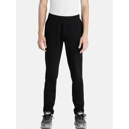Puma Men Black Solid Cotton Slim-Fit Track Pant-picture-29