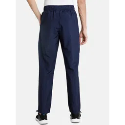 Puma Men Blue Solid Regular fit Track Pants image 5