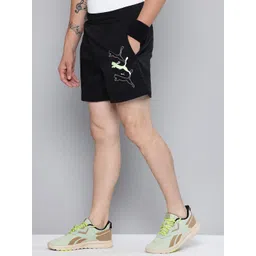 Puma Men Brand Logo Printed Outdoor Shorts-picture-16