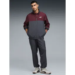 Puma Men Colorblocked Mid-Rise Long Sleeves Regular Tracksuit-image-6
