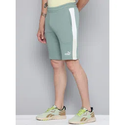 Puma Men Colourblocked Outdoor Shorts-image-32