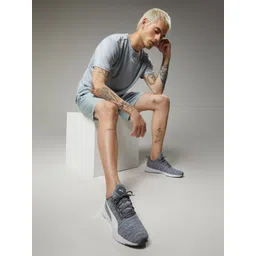 Puma Men Grey & White Robust Knit Running Shoes-picture-25