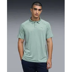 puma Men Logo Slim Fit Polo T-shirt-picture-15