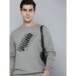 Puma Men Regular Fit Power Logo Crew Neck Printed Sweatshirt-image-22
