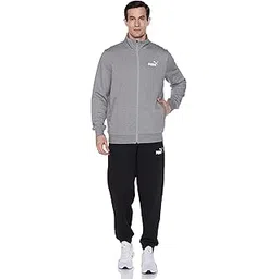 puma Men,ESS Track Suit FL cl,Medium Gray Heather, L (68879403)-picture-50