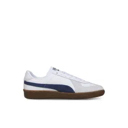Puma Men's Army Trainer White & Club Navy Sneakers-picture-48