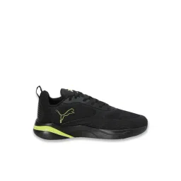 Puma Men's Black, Lime Pow & Flat Dark Gray Softride Rift Men's Running Shoes-picture-15