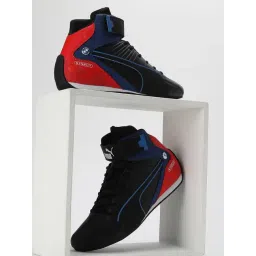 Puma Men's BMW MMS Kart Cat Black Ankle High Sneakers-picture-11