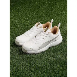 Puma Men's Classic Cat White Cricket Shoes-picture-32