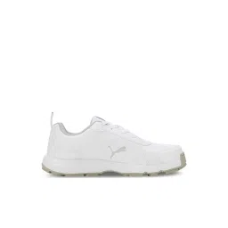 Puma Men's Classic Cat White Cricket Shoes image 4