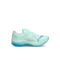 Puma Men's Deviate NITRO Elite 3 Mint Melt & Speed Blue Running Shoes-picture-20